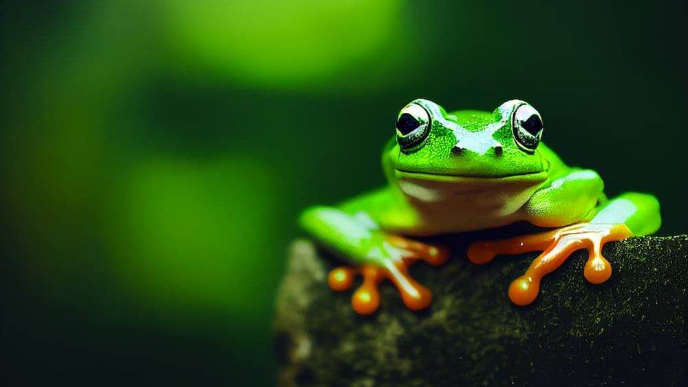 Green frog