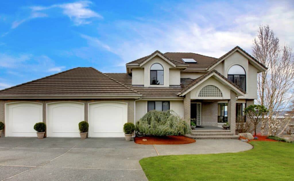 Luxury house exterior