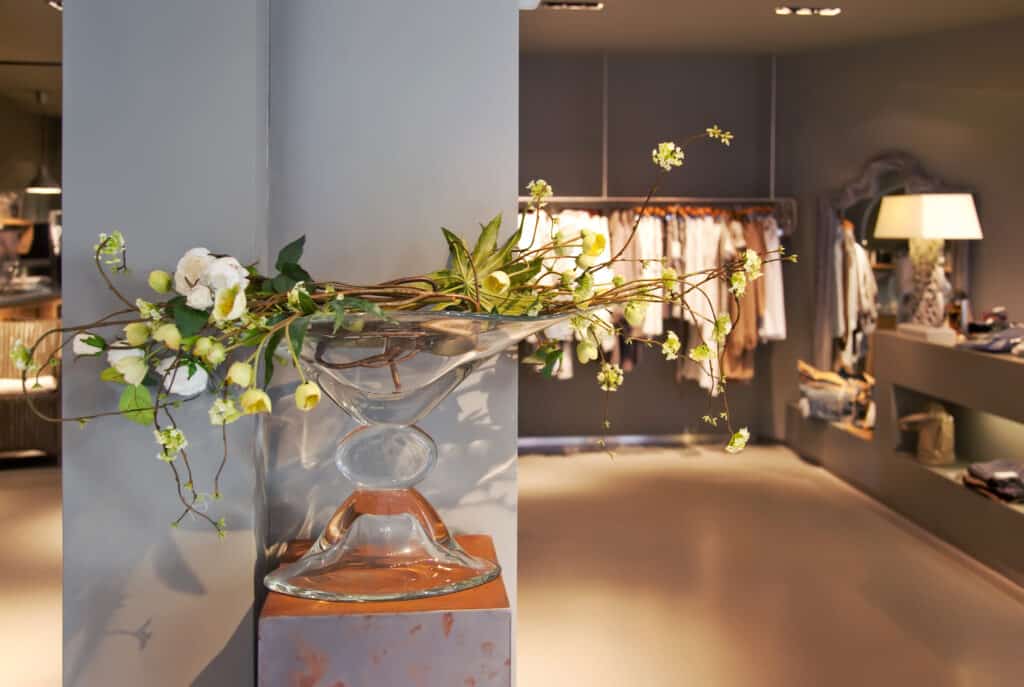 Boutique interior