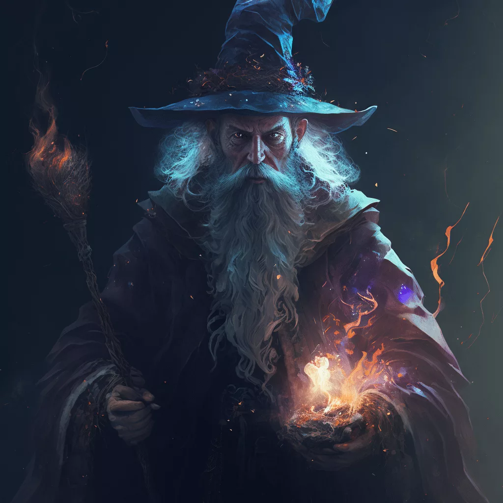 Badass wizard