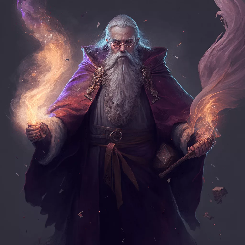 Badass wizard