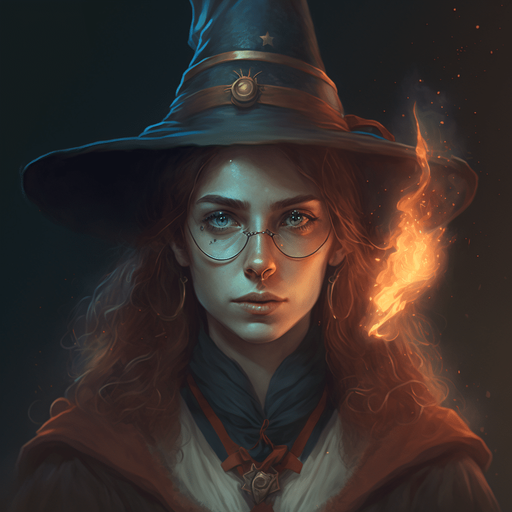 Female wizard