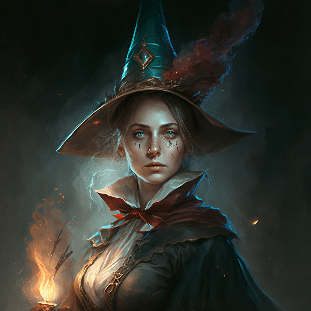 Female wizard