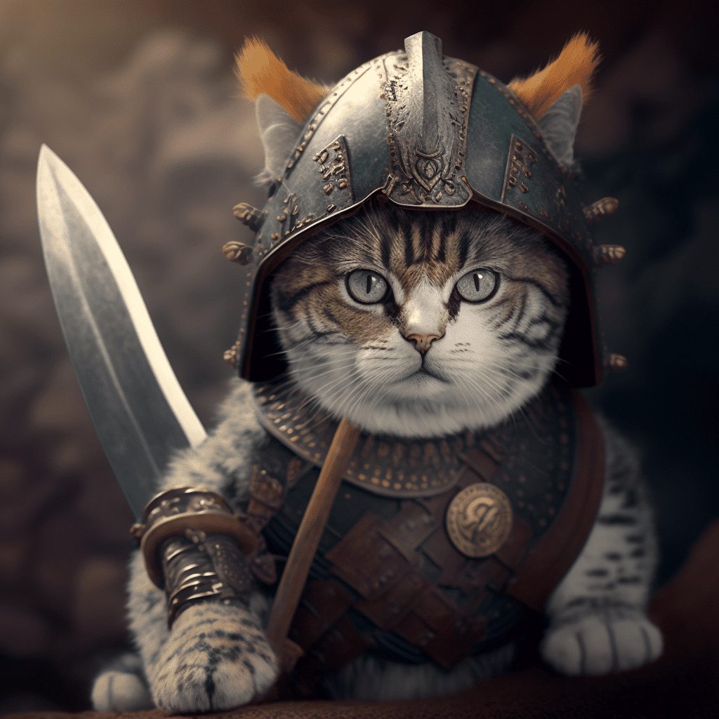 Cat warrior