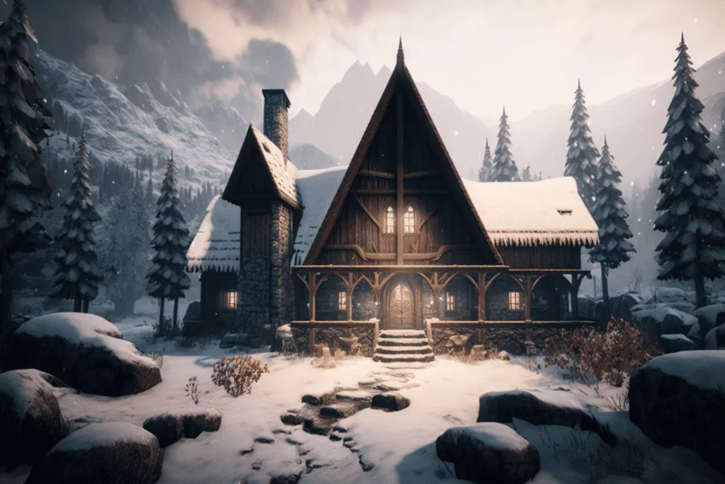 A Skyrim Style House