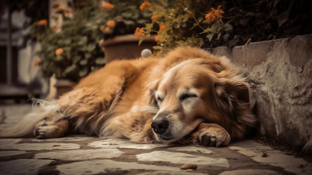 Lazy dog