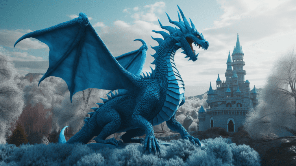 249+ BEST Blue Dragon Names (Male & Female Ideas)