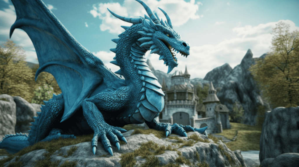 249+ BEST Blue Dragon Names (Male & Female Ideas)