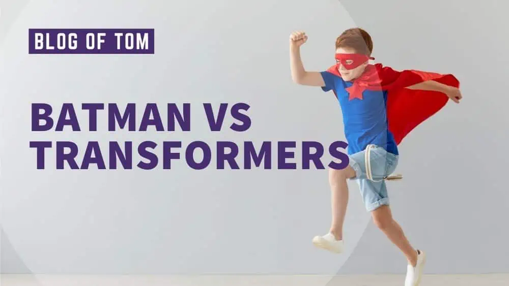 batman vs transformers