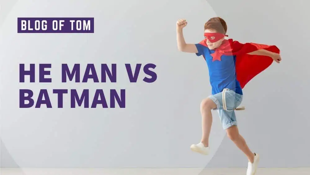 he man vs batman