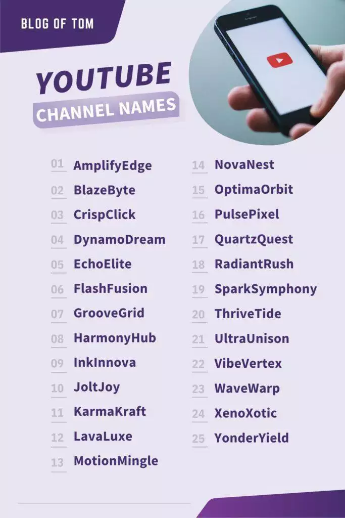 Channel Name List: 500+ Best, Catchy, Creative and Unique